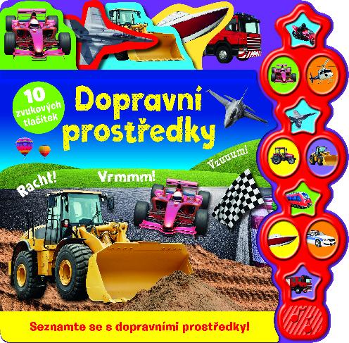 Dopravní prostředky - 10 zvukových tlačítek - neuveden
