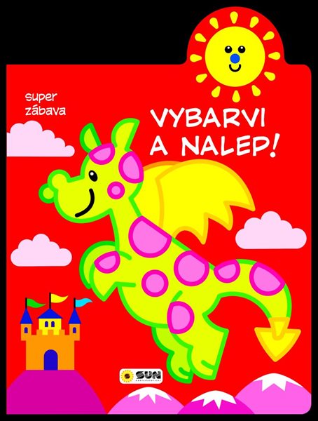 Dráček 2-3 roky: Vybarvi a nalep - neuveden