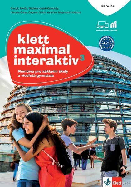 Klett Maximal interaktiv 3 (A2.1) – učebnice - Giorgio Motta