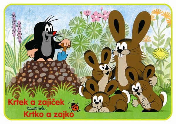 Krtek a zajíček - omalovánky A5 - Miler Zdeněk - 14