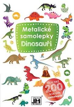 Metalické samolepky Dinosauři - neuveden