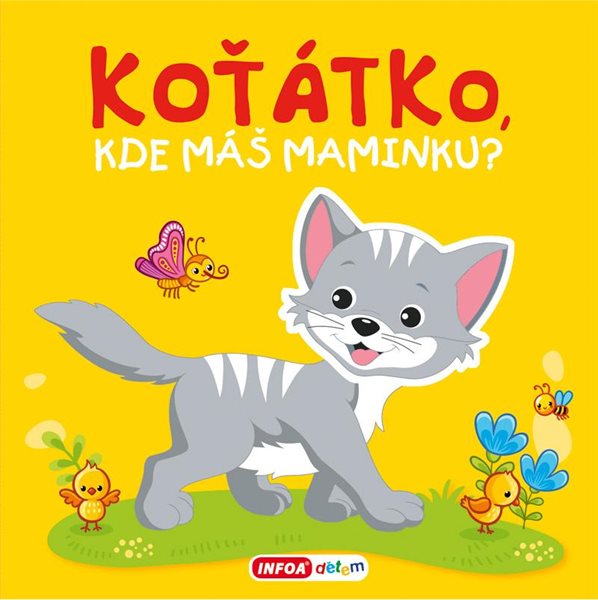 Pískací kniha - Koťátko