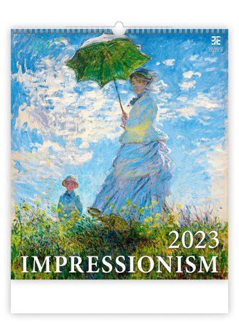 Kalendář nástěnný 2023 Exclusive Edition - Impressionism - 45x52 cm