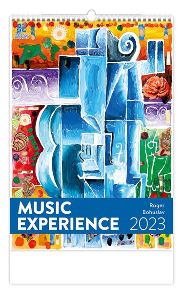 Kalendář nástěnný 2023 Exclusive Edition - Music Experience - 34x48