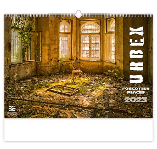 Kalendář nástěnný 2023 Exclusive Edition - Urbex forgotten places - 48
