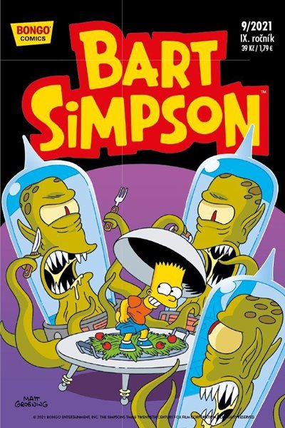 Simpsonovi - Bart Simpson 9/2021 - kolektiv autorů