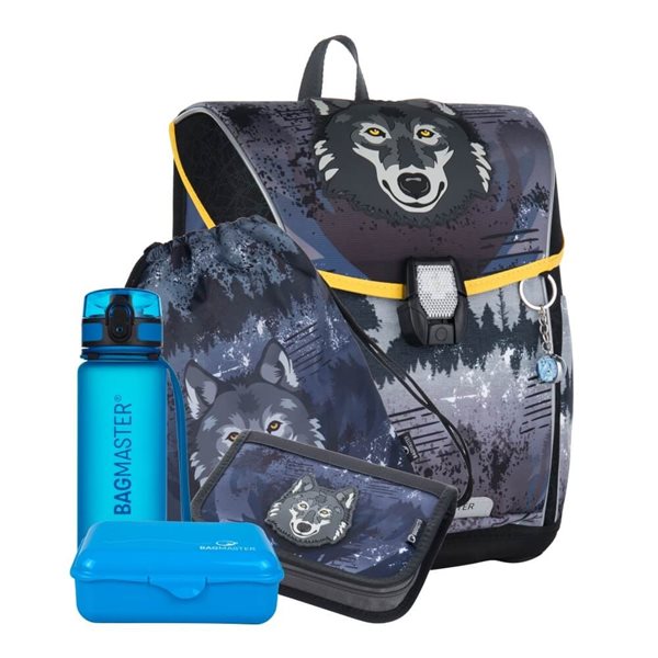 Školní aktovka Bagmaster - SET PRIM 22 C