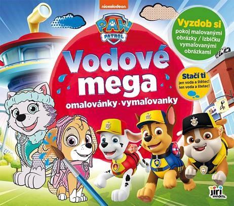 Tlapková patrola - Vodové mega omalovánky - neuveden