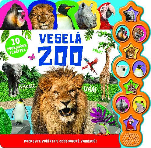 Veselá ZOO - 10 zvukových tlačítek - neuveden