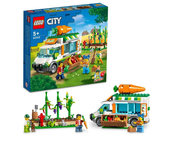 LEGO® City 60345 Dodávka na farmářském trhu