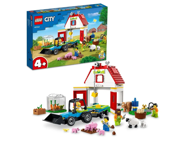 LEGO® City 60346 Stodola a zvířátka z farmy