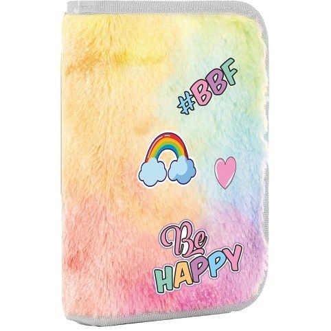 Penál 1patrový 2 klopy prázdný OXY efect - Rainbow