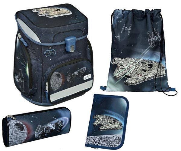 Školní set OXY PREMIUM - Star Wars 2021 (aktovka + penál + sáček + pouzdro)