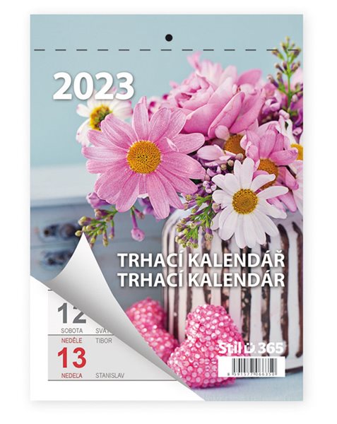 Stil Kalendář nástěnný trhací 2023 A6 týdenní - 10x15 cm