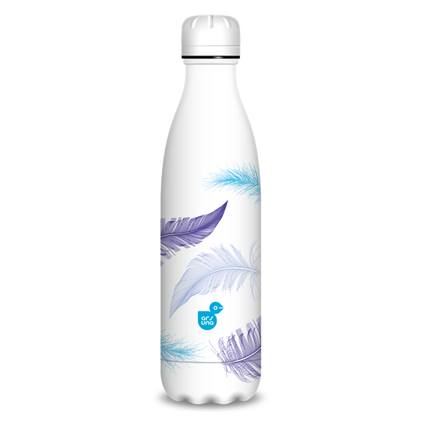 Termoláhev 500 ml Ars Una Feather White