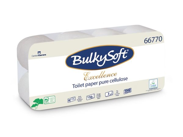 Toaletní papír BulkySoft Excellent - 3 vrstvý