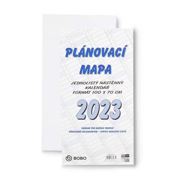 BOBO Plánovací roční mapa 2023 B1