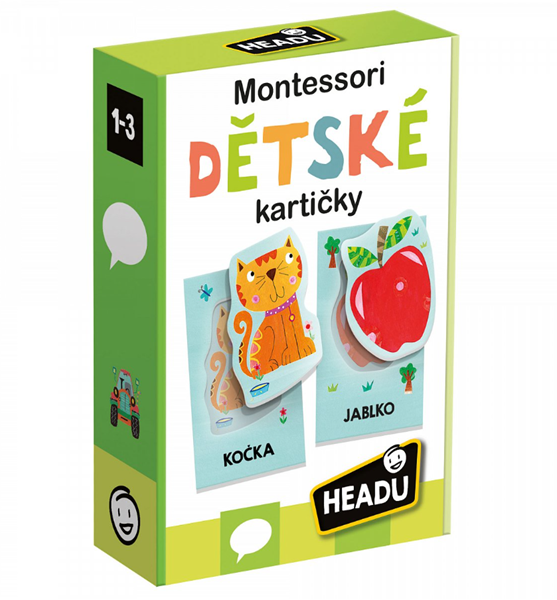 Dětské kartičky Montessori