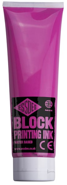 ESSDEE barva na linoryt 300ml - fluorescentní růžová