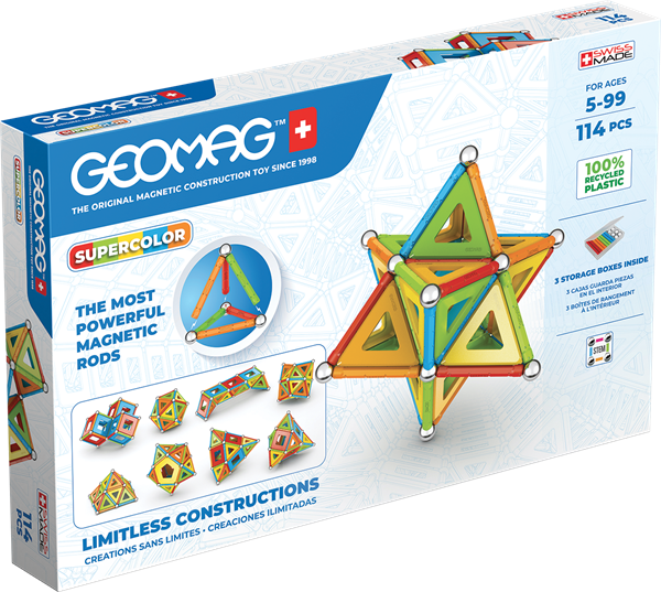 Geomag Supercolor Recycled 114 ks