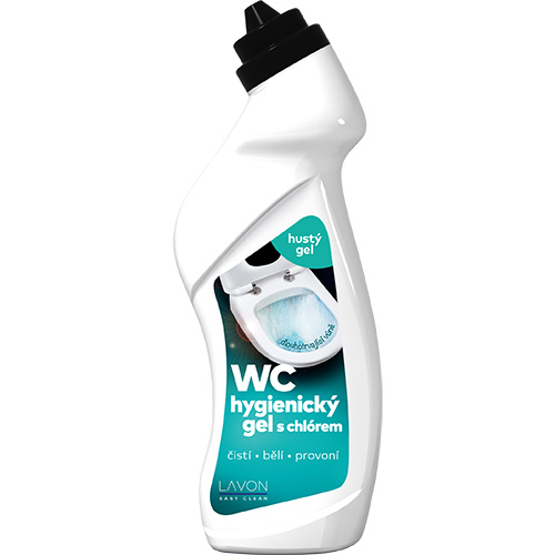 Lavon WC hygienický gel s chlórem - 750 ml