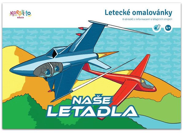 Naše letadla - Letecké omalovánky