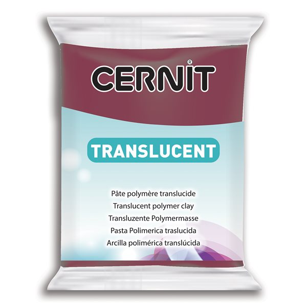 CERNIT Translucent 56g bordó