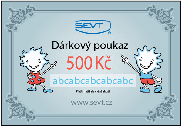 Dárkový poukaz SEVT 500 Kč