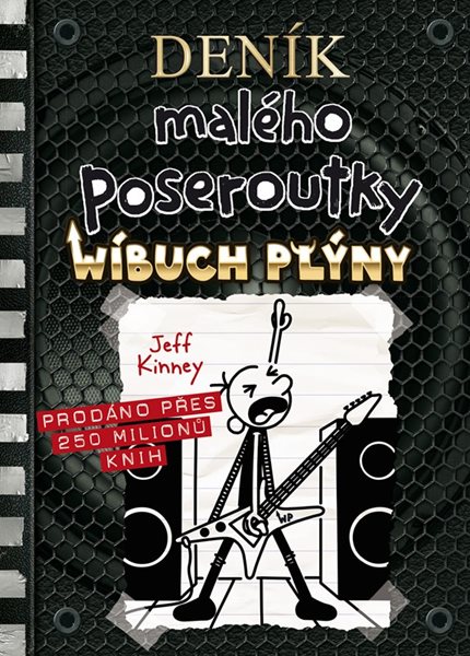 Deník malého poseroutky 17 - Wíbuch Plýny - Jeff Kinney - 15x21 cm