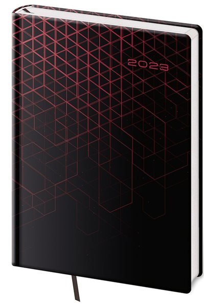 Diář 2023 denní A5 Vario - Red design - 14