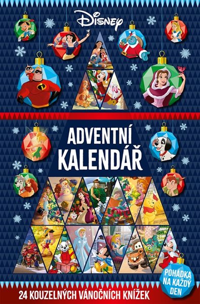 Disney - Adventní kalendář - Kolektiv - 35x54 mm