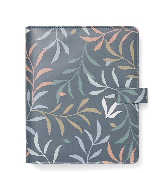 Filofax Kroužkový diář 2023 Botanical modrá A5