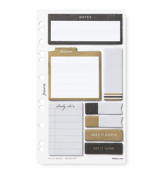 Filofax Lepicí bločky Moonlight