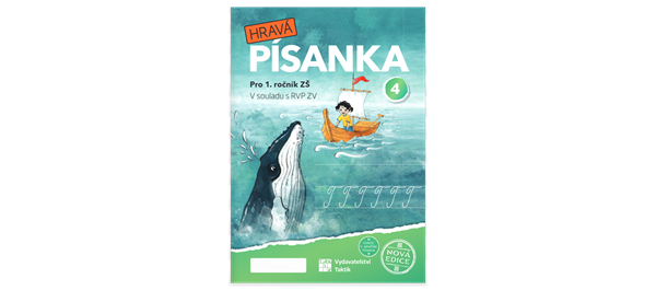 Hravá písanka pro 1.ročník - 4.díl - verze s menším písmem - A5