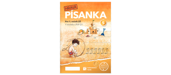 Hravá písanka pro 1.ročník - 5.díl - verze s menším písmem - A5