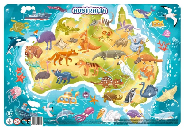 Puzzle Zvířata Austrálie