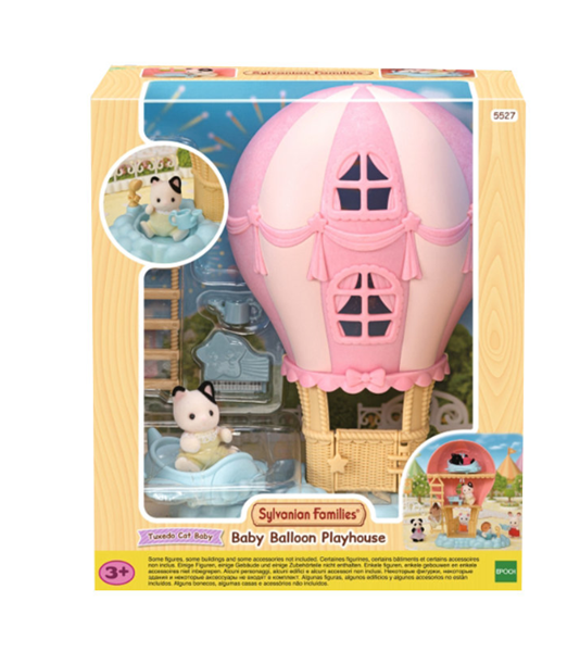 Sylvanian family Kotě a zábavný balón pro miminka