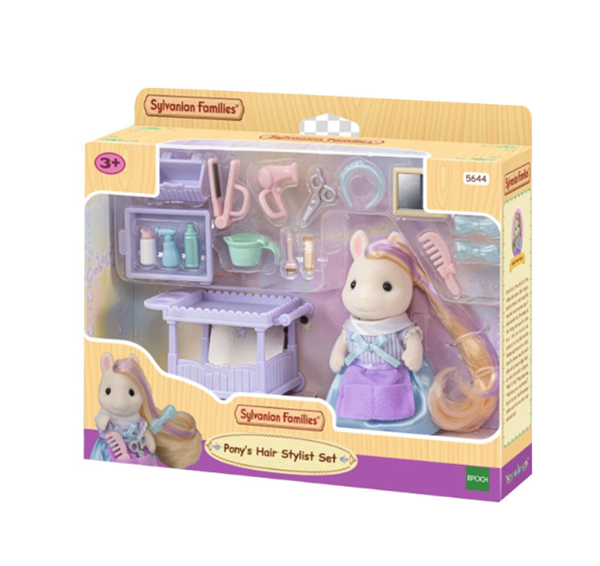 Sylvanian family Poník s vlasy v kadeřnictví