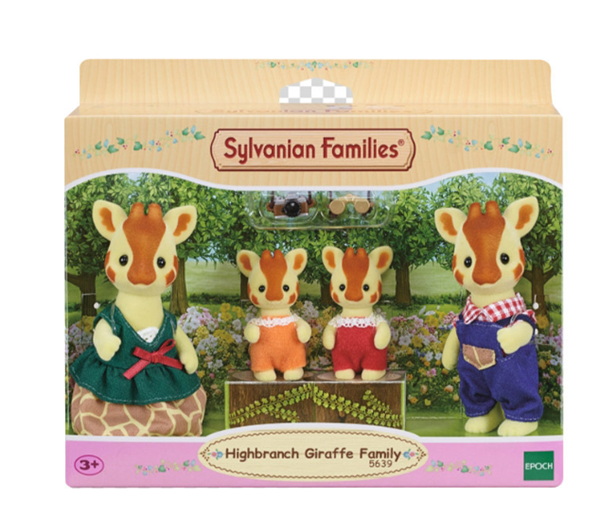 Sylvanian family Rodina žiraf