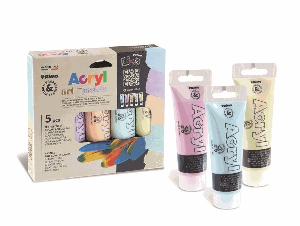 Akrylové barvy PRIMO PASTEL