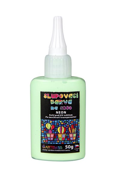Barva na sklo slupovací - NEON