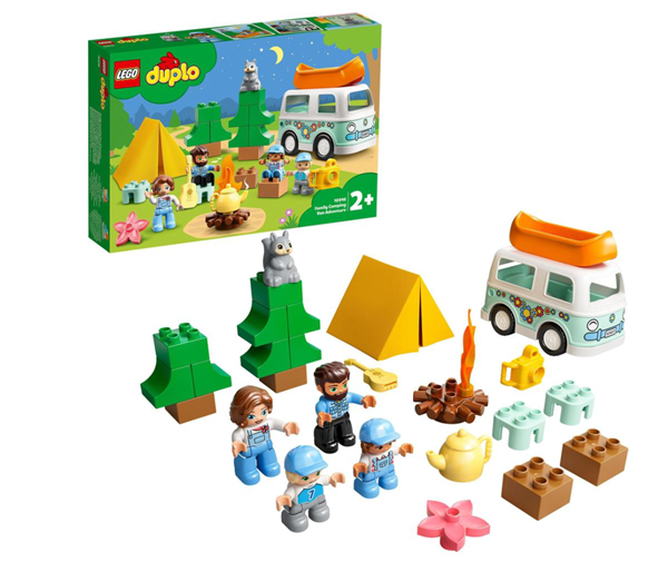 LEGO DUPLO 10946 Dobrodružství v rodinném karavanu