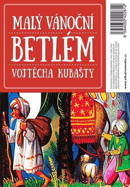 Malý vánoční betlém Vojtěcha Kubašty - Vojtěch Kubašta - 11x15 cm