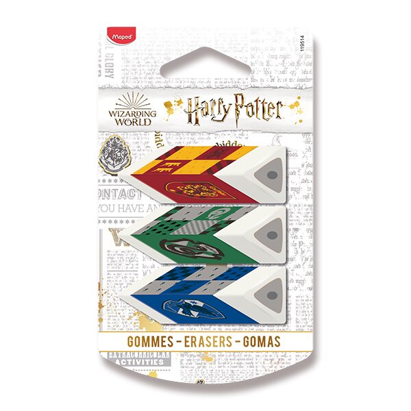 Pryž MAPED Pyramide Harry Potter - sada 3 ks