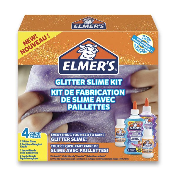 Sada ELMER´S k výrobě GLITTER slizu