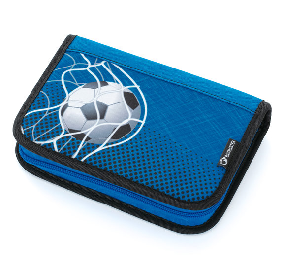 Školní penál Bagmaster - LUMI 21 B BLUE/BLACK