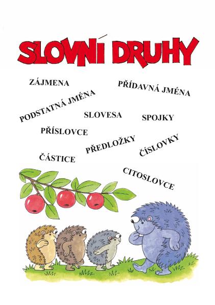 Slovní druhy - procvičovací sešit pro 3.ročník ZŠ - Ilustrace: Edita Plicková - A5