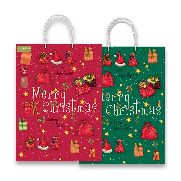 Vánoční dárková taška Merry Christmas 20