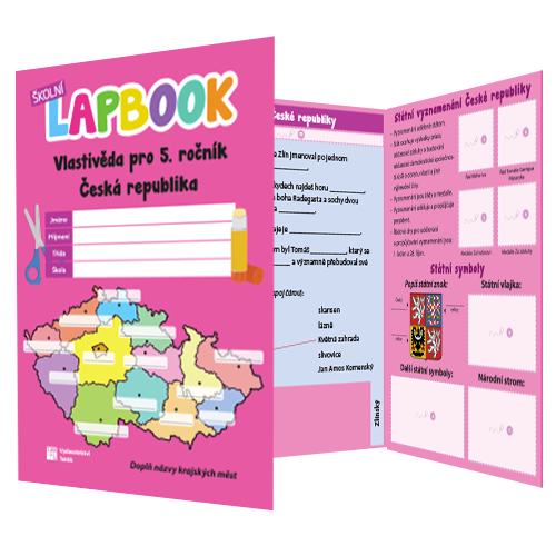 Vlastivěda 5 - školní lapbook - Česká republika