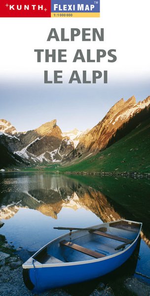 Alpy - mapa Kunth-flexi - 1:1 000 000